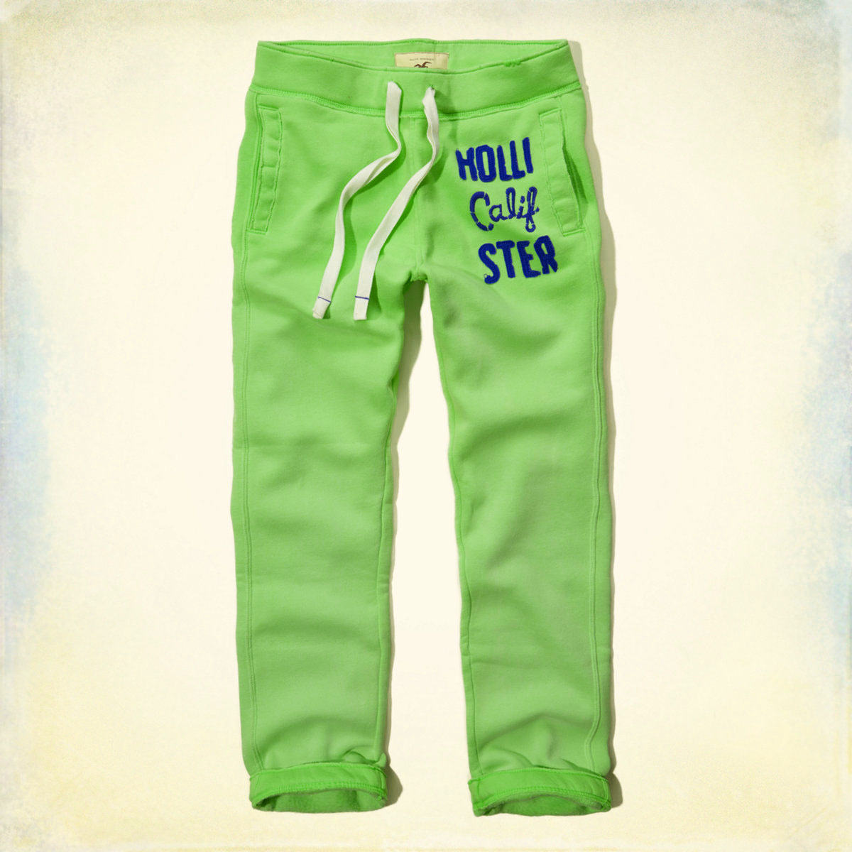 Hollister Hombres Vellón Basculador Pantalones HCO3758